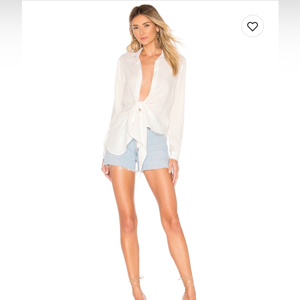 Revolve Tie front top